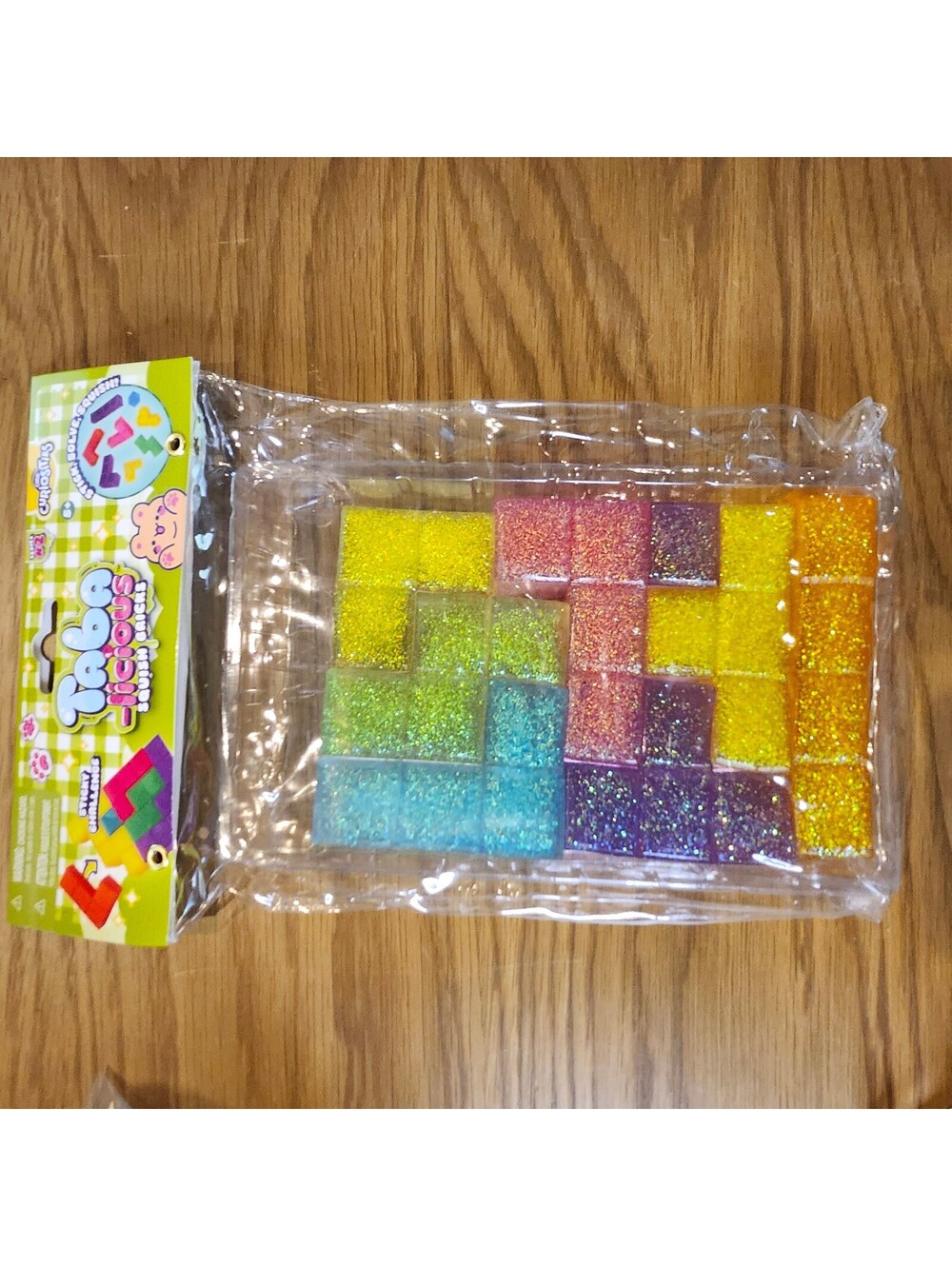 Taba Licious Glitter Tetris Block Puzzle Set